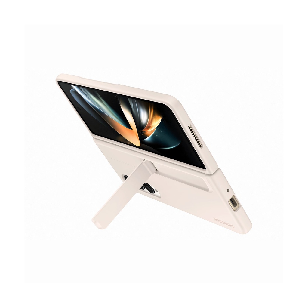 Samsung Standing Cover mit Pen Sand, für Samsung Galaxy Z Fold4, EF-OF93PCUEGWW
