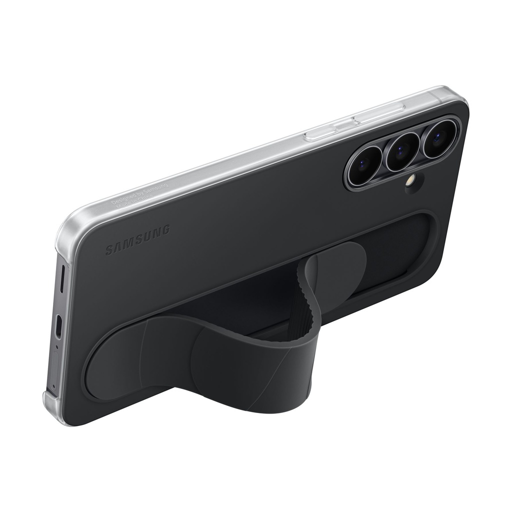 Samsung Standing Grip Case Black, für Galaxy S25 FE, EF-GS731CBEGWW