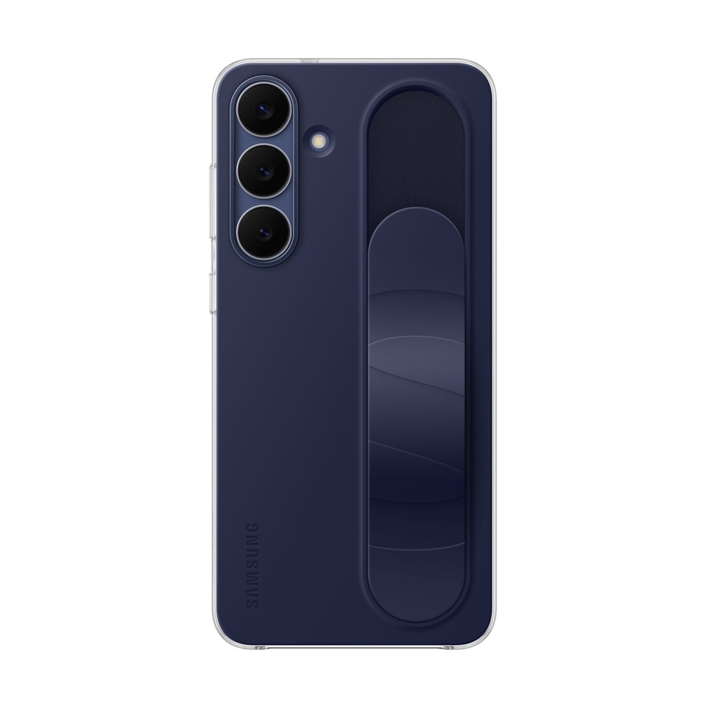 Samsung Standing Grip Case Dark Blue, für Galaxy S25 FE, EF-GS731CNEGWW