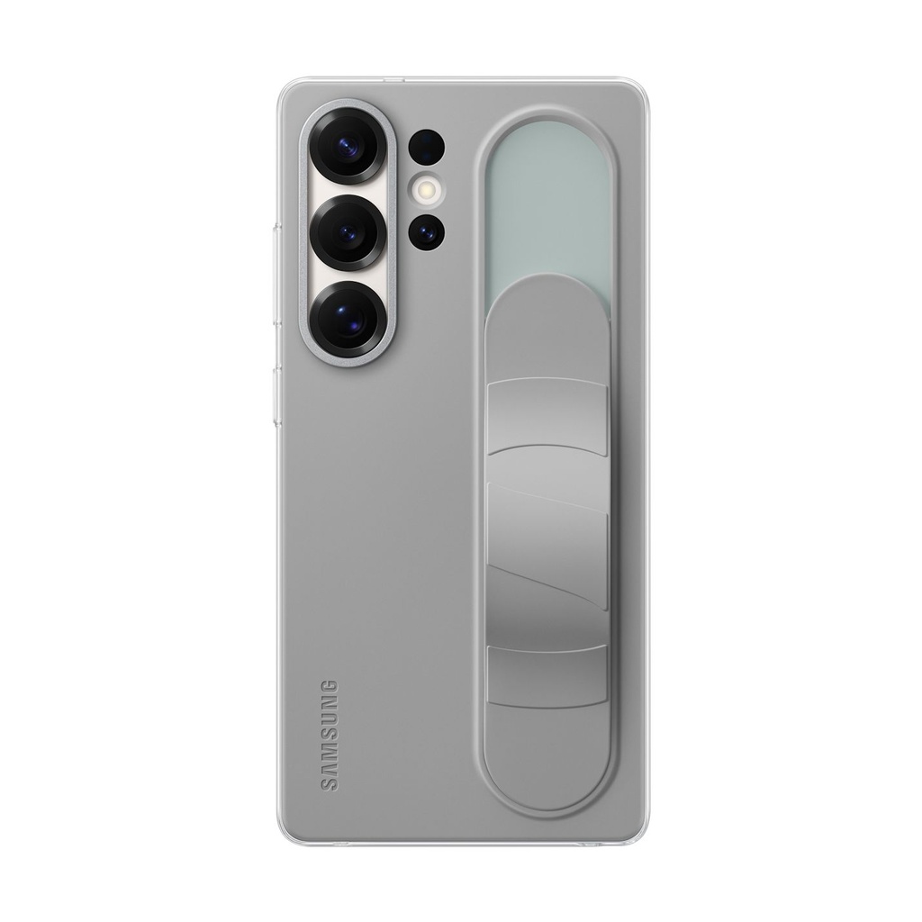 Samsung Standing Grip Case Grey, für Galaxy S25 Ultra, EF-GS938CJEGWW