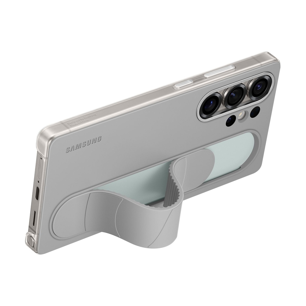 Samsung Standing Grip Case Grey, für Galaxy S25 Ultra, EF-GS938CJEGWW