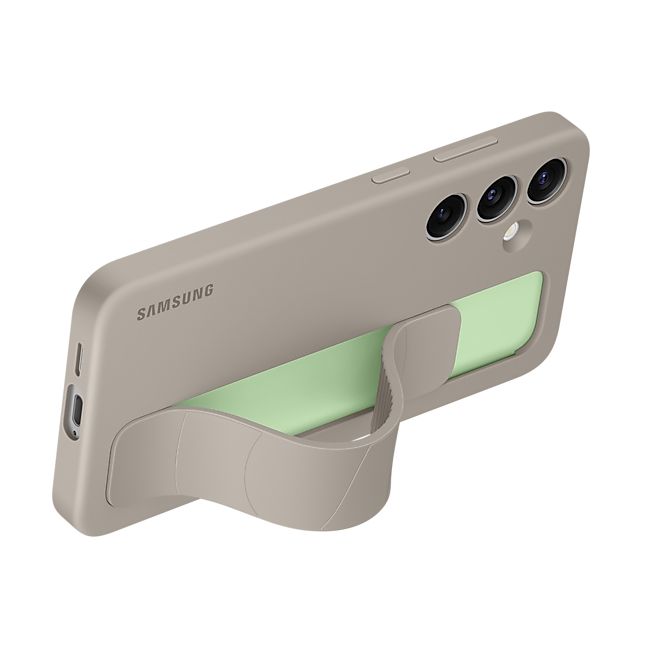 Samsung Standing Grip Case Grey, für Galaxy S25+, EF-GS936CJEGWW