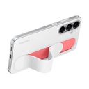Samsung Standing Grip Case White, für Galaxy S25+, EF-GS936CWEGWW