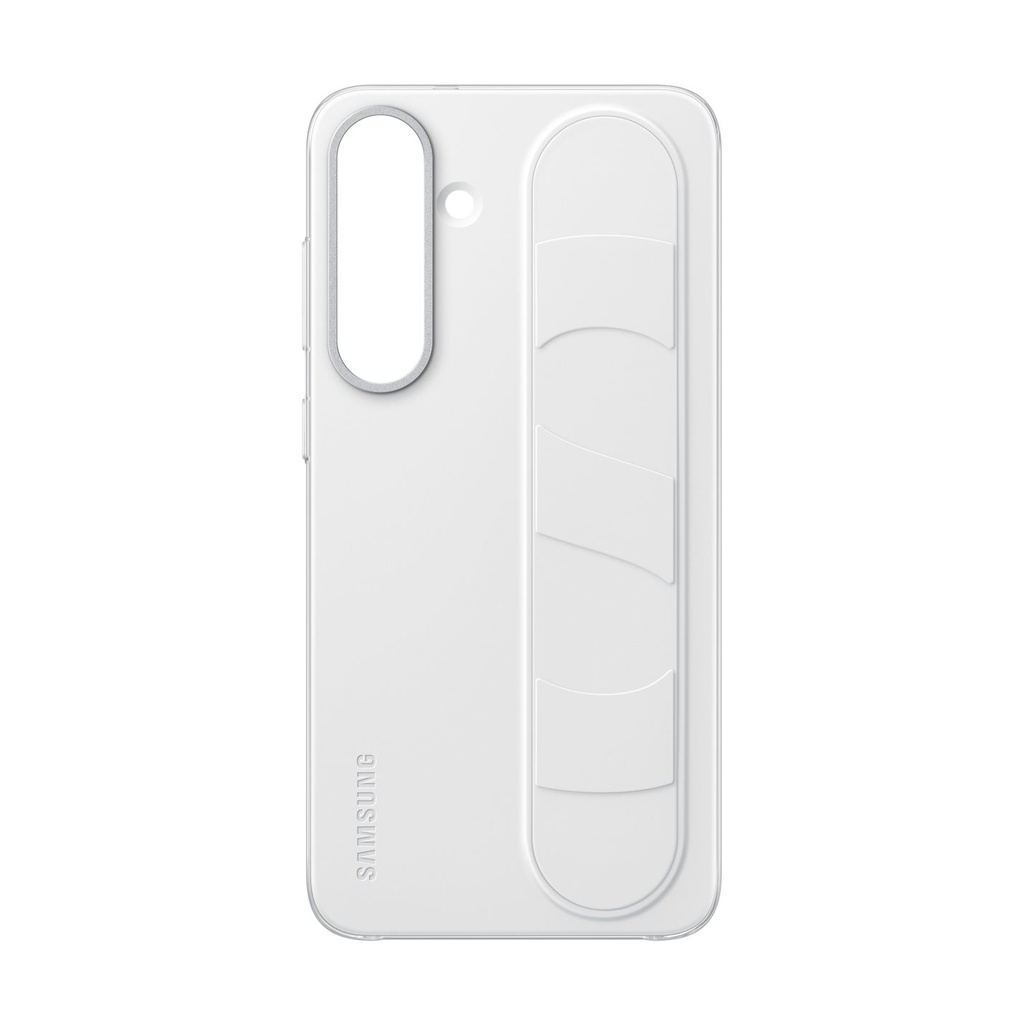 Samsung Standing Grip Case White, für Galaxy S25+, EF-GS936CWEGWW