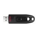 Sandisk Cruzer Ultra Memoria USB 3.0 256GB - Hasta 100MB/s de Transferencia - Color Negro (Pendrive)