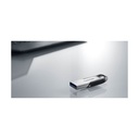 Sandisk Ultra Flair Memoria USB 3.0 512GB - Hasta 150MB/s de Transferencia - Diseño Metalico - Color Acero/Negro