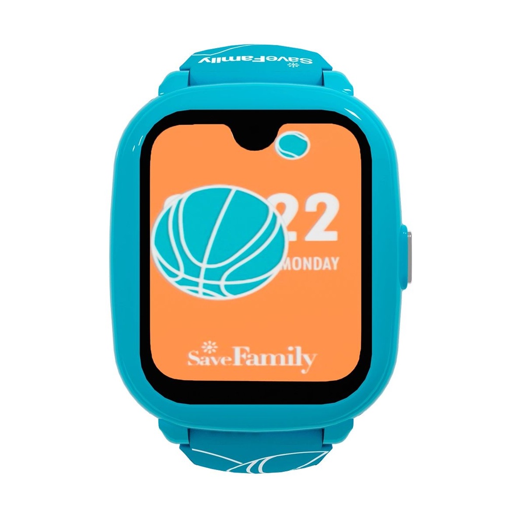 Savefamily Reloj Inteligente Smartwatch Infantil Iconic Plus 2 con GPS y Llamada - IP67 - Bateria 850mAh - IA - Color Sportive