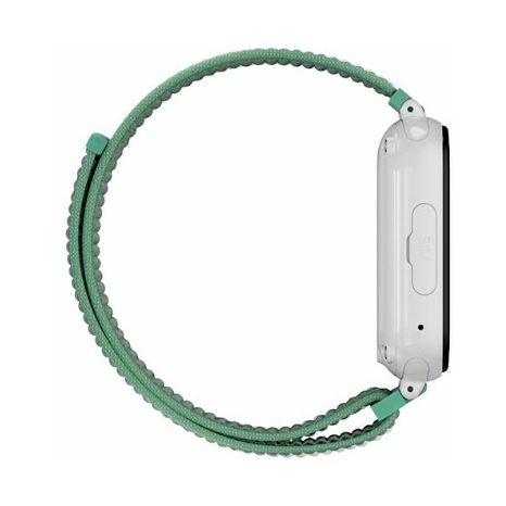 Savefamily Reloj Inteligente Smartwatch Infantil SaveWatch Plus con GPS y Llamada - IP67 - Boton SOS - Carcasa Blanca - Correa Tela Ocean