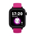 Savefamily Reloj Inteligente Smartwatch Infantil SaveWatch Plus con GPS y Llamada - IP67 - Boton SOS - Carcasa Negra - Correa Silicona Lollipop