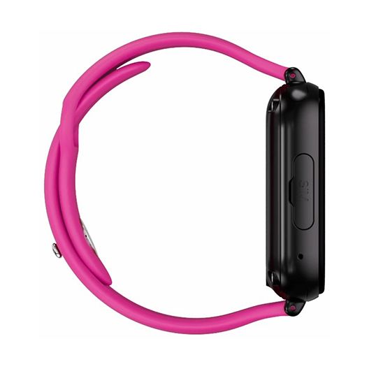 Savefamily Reloj Inteligente Smartwatch Infantil SaveWatch Plus con GPS y Llamada - IP67 - Boton SOS - Carcasa Negra - Correa Silicona Lollipop