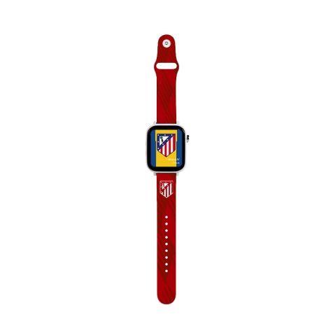 Savefamily Reloj Inteligente Smartwatch Infantil Savewatch Plus Edicion Atletico de Madrid con GPS y Llamada - Correa Silicona Roja