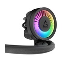 Sistema de Refrigeración Líquida Arctic Liquid Freezer III Pro 420 A-RGB/ Negro