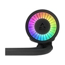 Sistema de Refrigeración Líquida Arctic Liquid Freezer III Pro 420 A-RGB/ Negro
