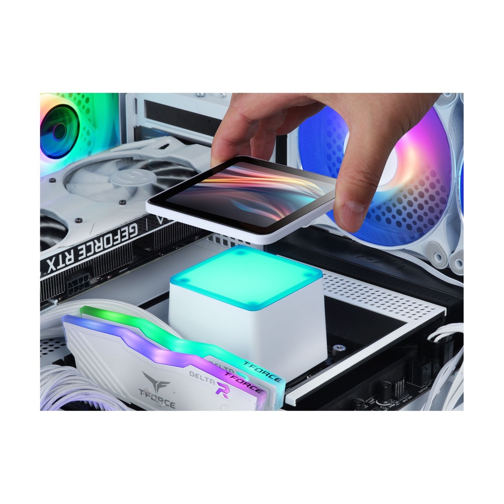 Sistema de Refrigeración Líquida Mars Gaming ML-VISIONPRO240/ Blanco