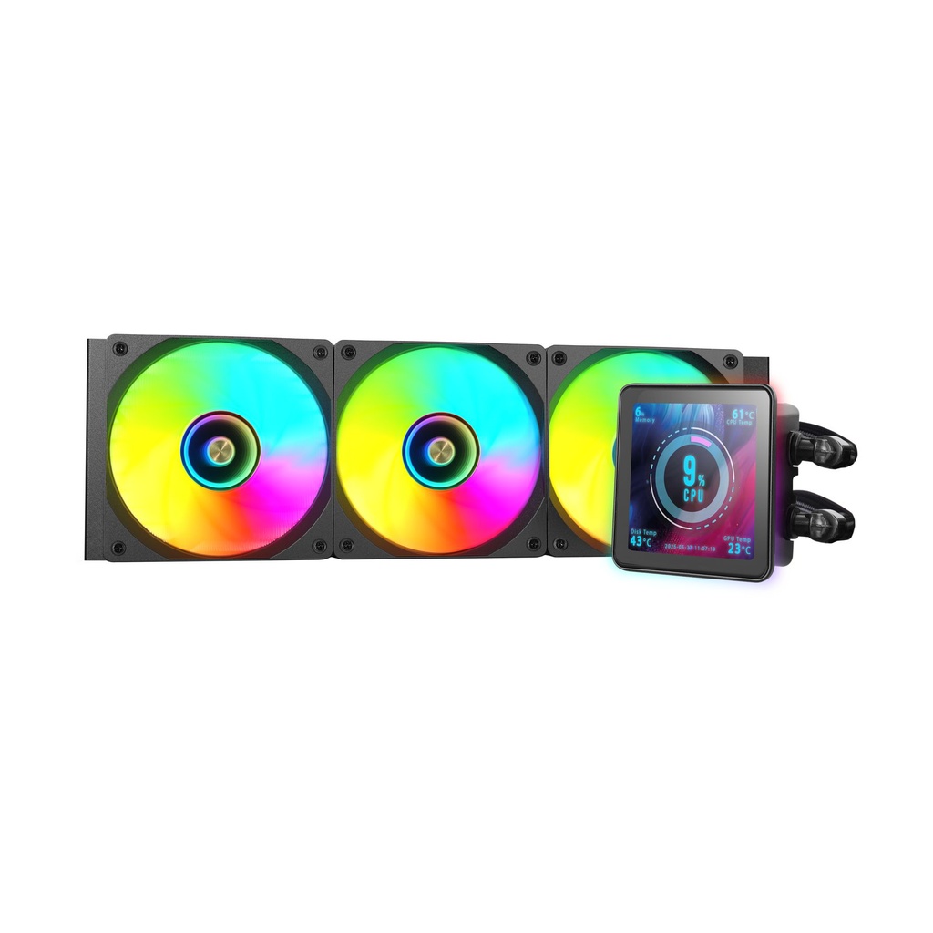 Sistema de Refrigeración Líquida Mars Gaming ML-VISIONPRO360/ Negro