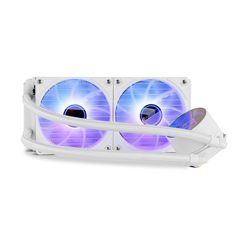 Sistema de Refrigeración Líquida Nox M-240 ARGB/ Blanco