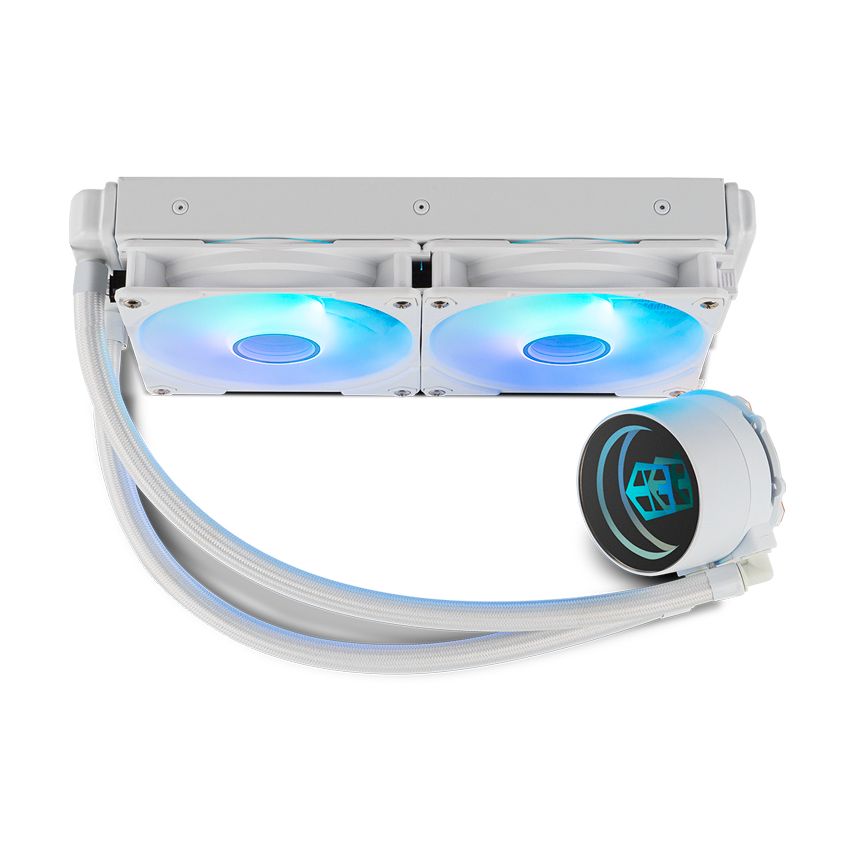 Sistema de Refrigeración Líquida Nox M-240 ARGB/ Blanco