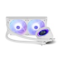 Sistema de Refrigeración Líquida Nox X-240 LCD/ Blanco