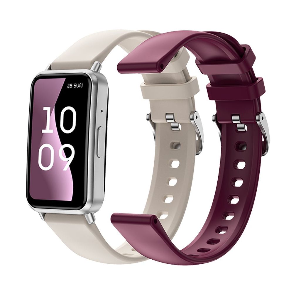 Smartwatch SPC Duo Fit/ Notificaciones/ Frecuencia Cardíaca/ Blanco