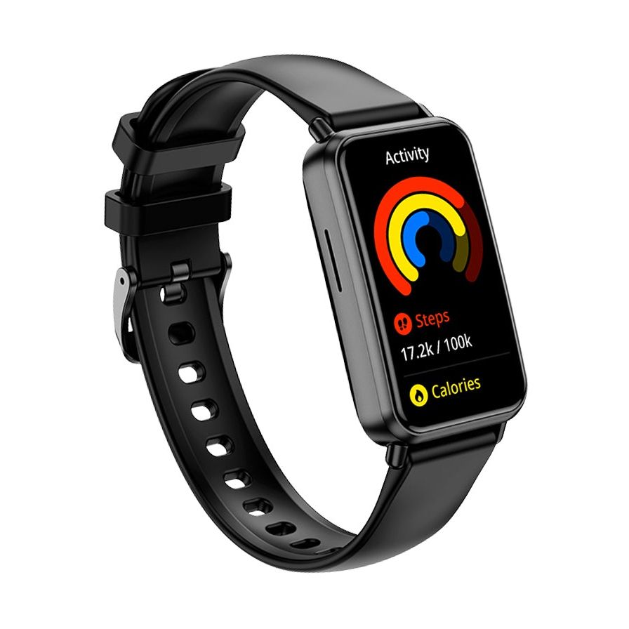 Smartwatch SPC Duo Fit/ Notificaciones/ Frecuencia Cardíaca/ Negro Oscuro