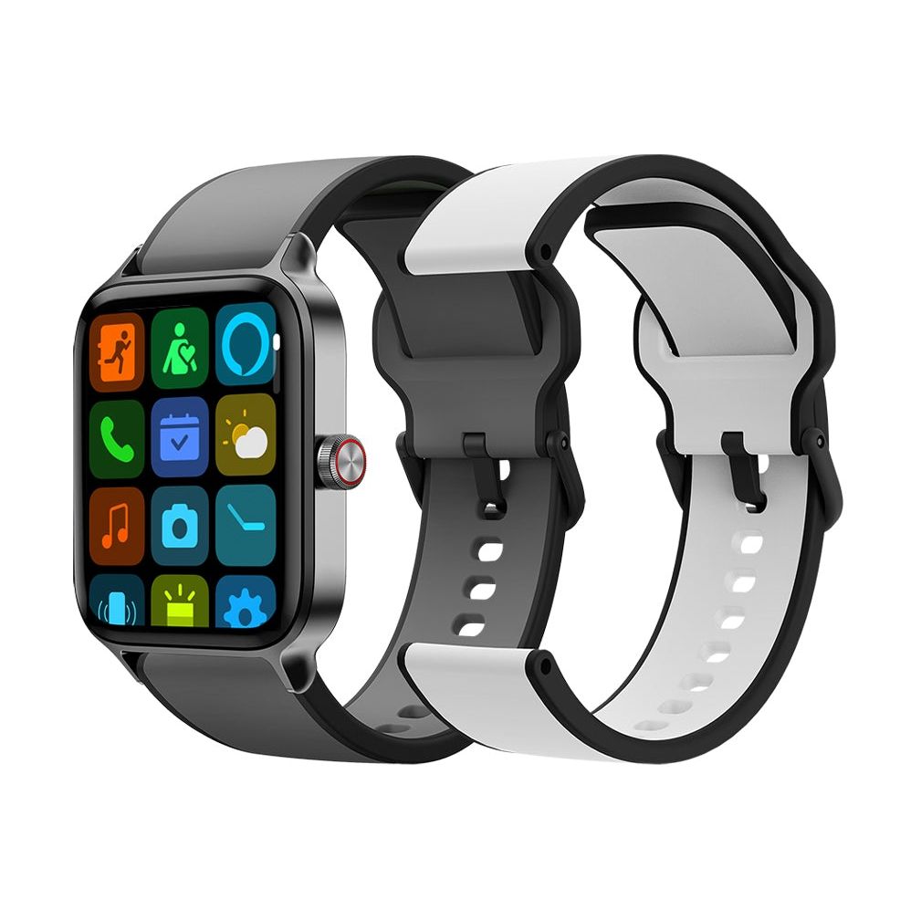 Smartwatch SPC Smartee Duo Pro 9653N/ Notificaciones/ Frecuencia Cardíaca/ GPS/ Negro/ Incluye Correa Extra