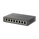 Switch D-Link DGS-1008P 8 Puertos/ RJ-45 Gigabit 10/100/1000/ PoE