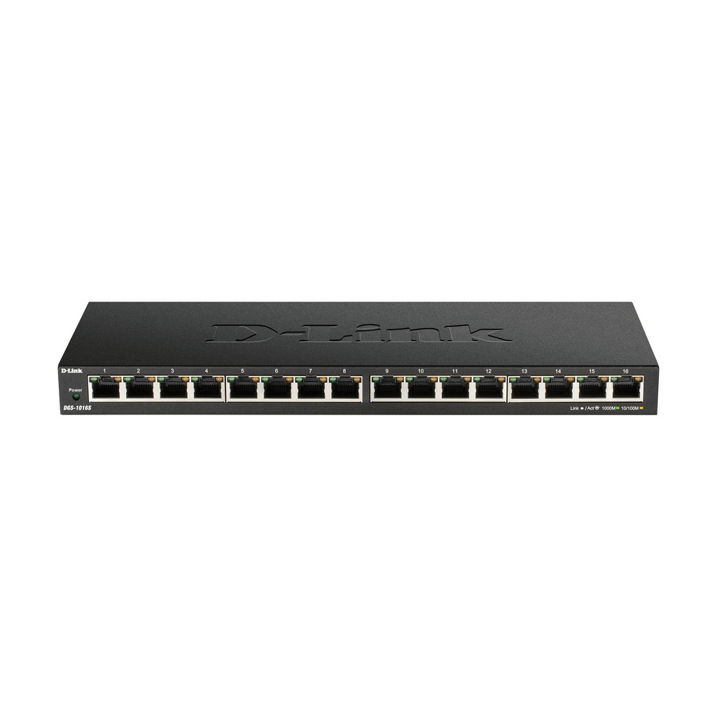 Switch D-Link DGS-1016S 16 Puertos/ RJ-45 10/100/1000