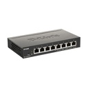 Switch D-Link DGS-1100-08PV2 8 Puertos/ RJ-45 10/100/1000 PoE