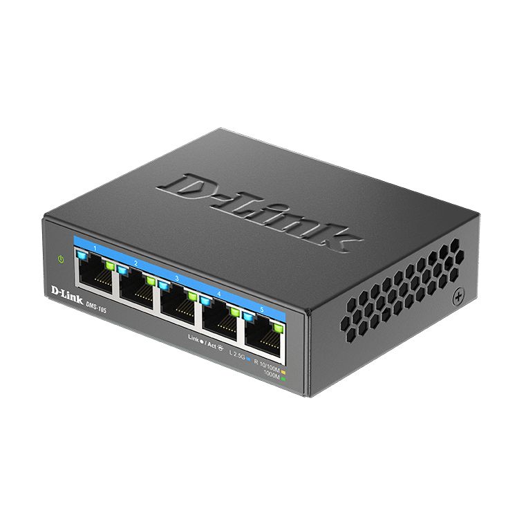 Switch D-Link DMS-105 5 Puertos/ RJ-45 10/100/1000