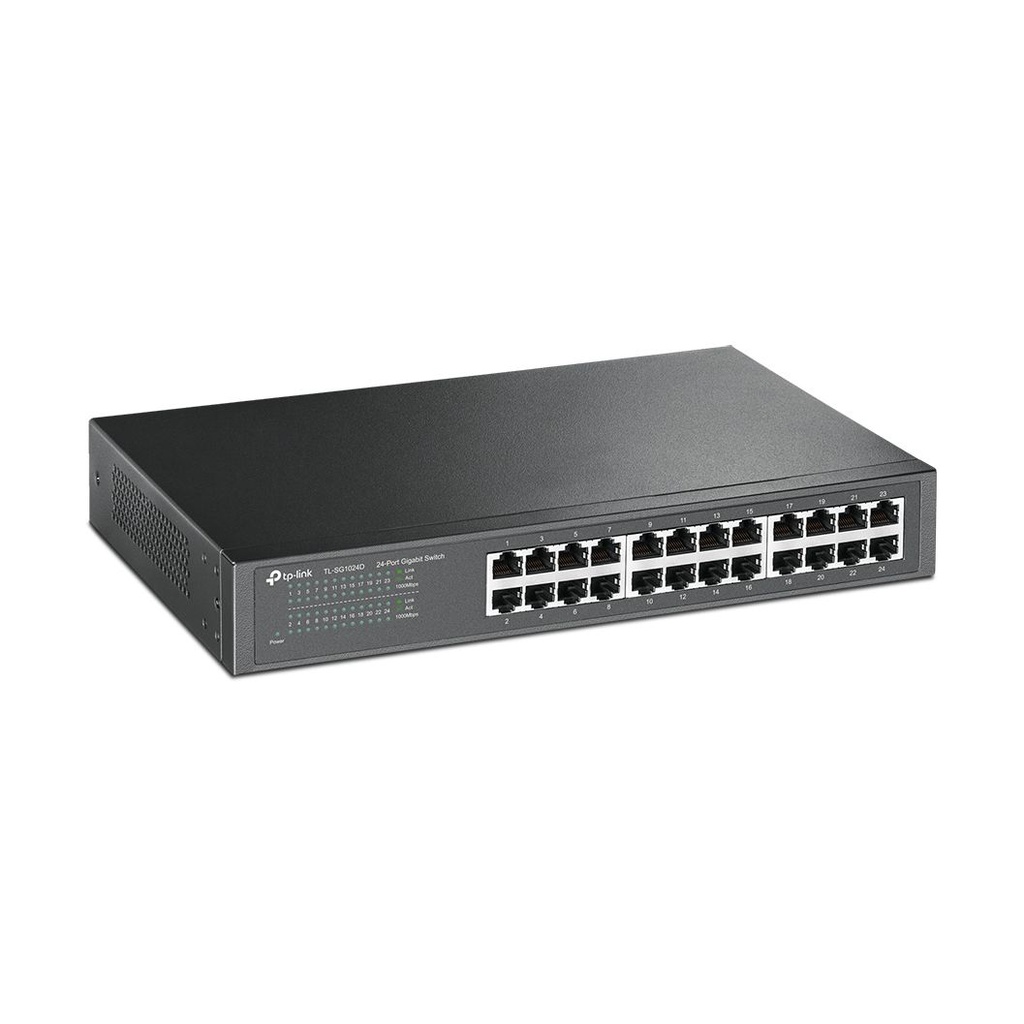 Switch TP-Link 24P GIGA 24 Puertos/ RJ-45 10/100/1000