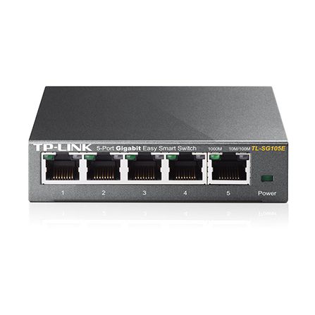 Switch TP-Link Easy Smart TL-SG105E 5 Puertos/ RJ-45 10/100/1000