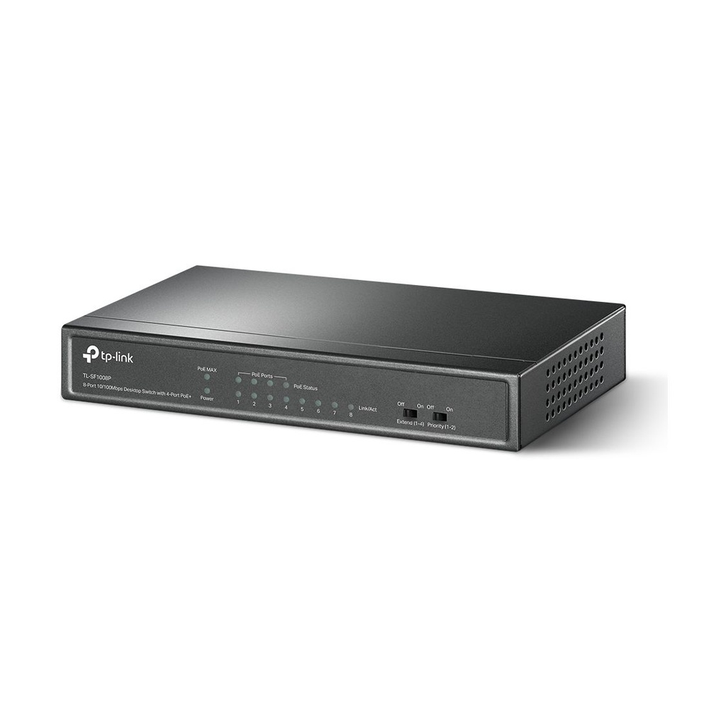 Switch TP-Link SF1008P 8 Puertos/ RJ-45 10/100 PoE