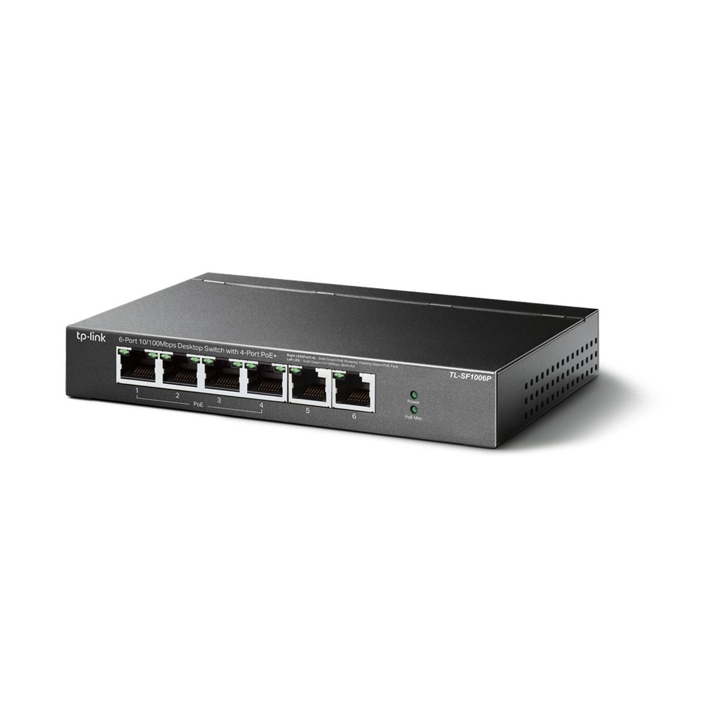 Switch TP-Link TL-SF1006P 6 Puertos/ RJ-45 10/100 PoE