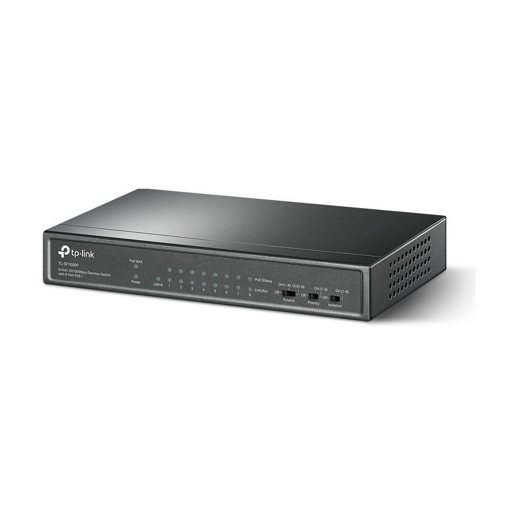 Switch TP-Link TL-SF1009P 9 Puertos/ RJ-45 10/100/ PoE