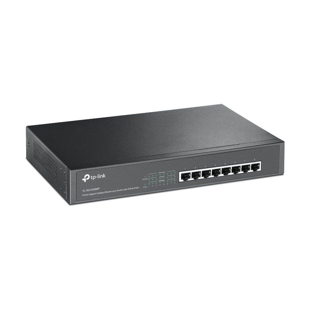 Switch TP-Link TL-SG1008MP 8 Puertos/ RJ-45 10/100/1000 PoE