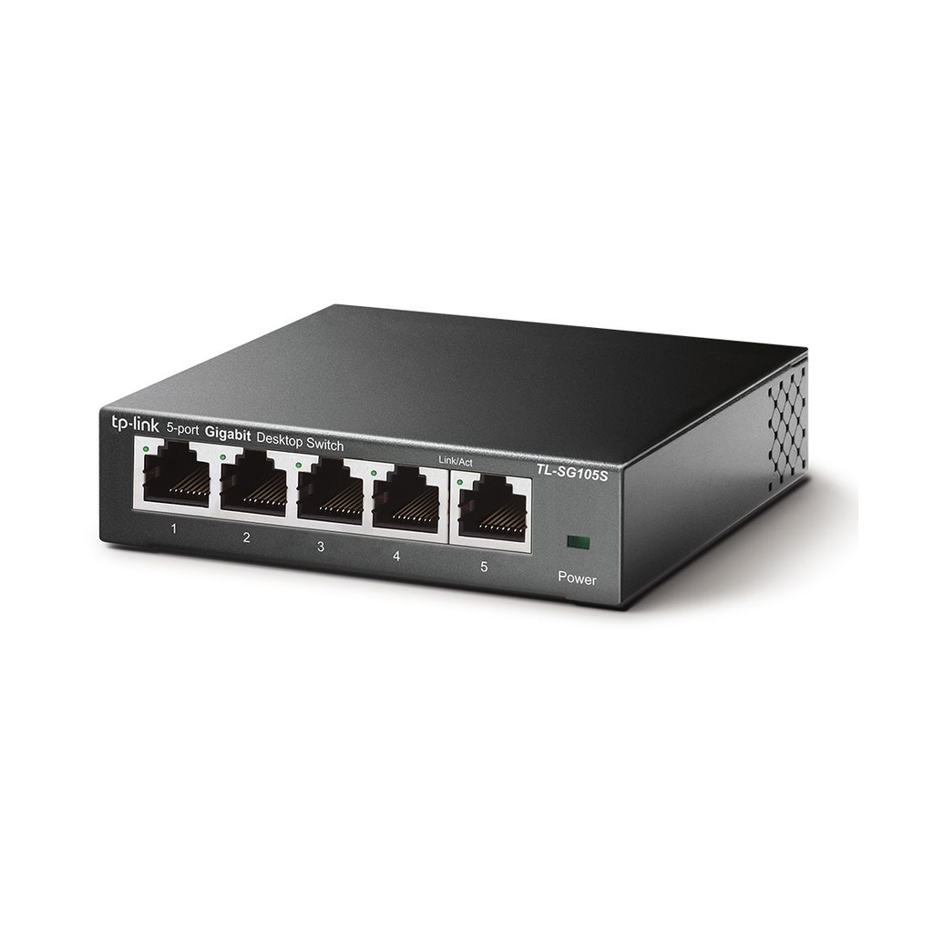 Switch TP-Link TL-SG105S 5 Puertos/ RJ-45 10/100/1000