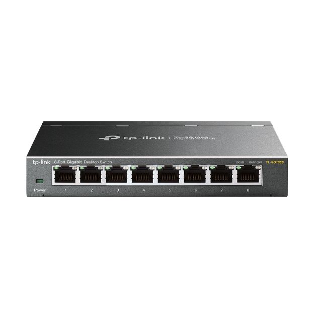 Switch TP-Link TL-SG108S 8 Puertos/ RJ-45 10/100/1000