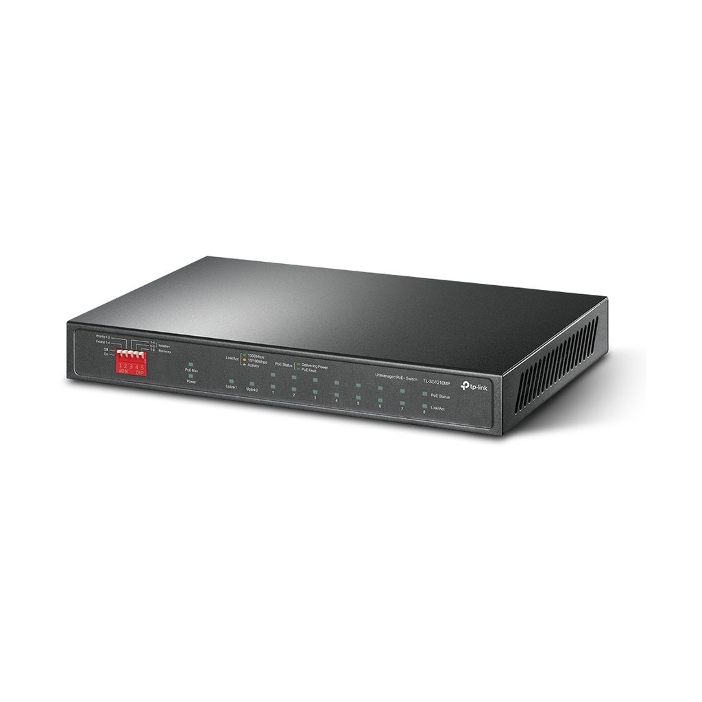Switch TP-Link TL-SG1210MP 10 Puertos/ RJ-45 10/100/1000/ PoE+