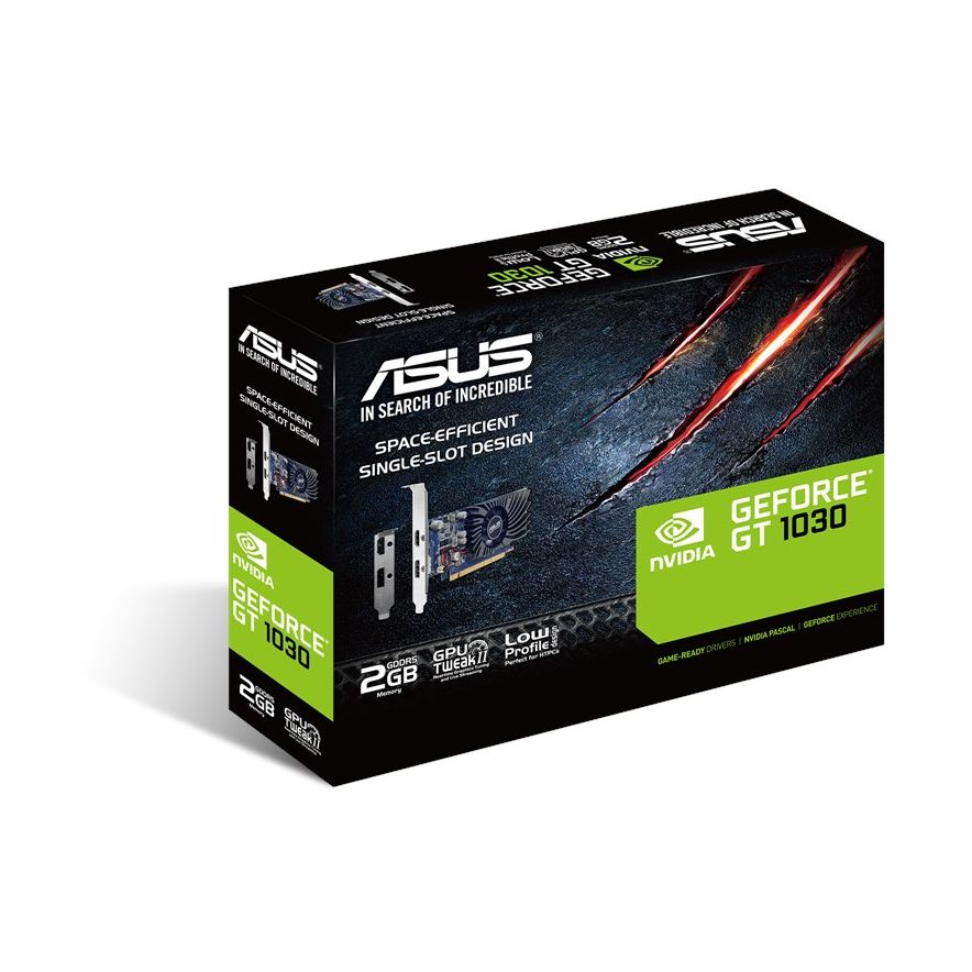 Asus GeForce GT 1030 Graphics Card / 2GB GDDR5 / Low Profile Compatible