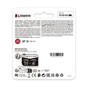 Tarjeta de Memoria Kingston CANVAS Go! Plus 64GB microSD XC con Adaptador/ Clase 10/ 200MBs