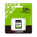 Tarjeta de Memoria Kingston CANVAS Select Plus 128GB SD XC/ Clase 10/ 150MBs