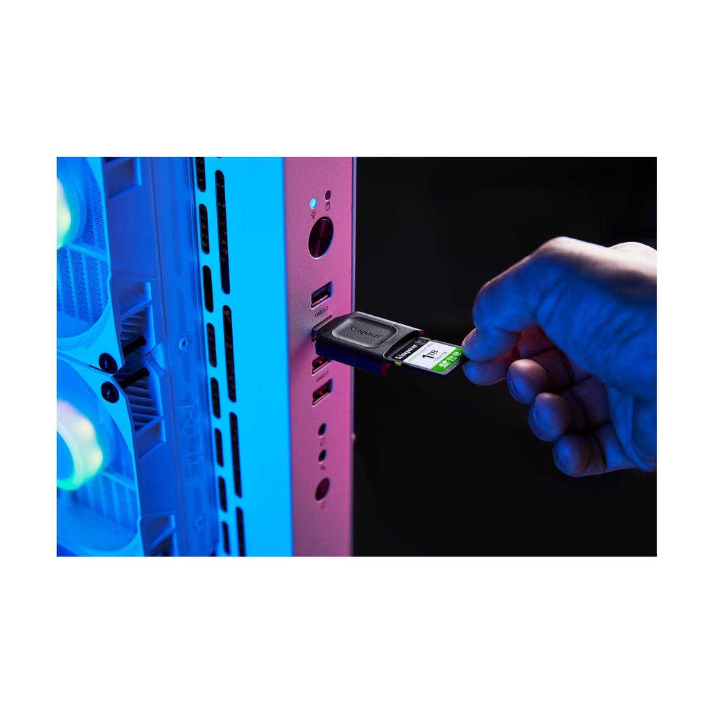 Tarjeta de Memoria Kingston CANVAS Select Plus 1TB SD XC/ Clase 10/ 150MBs