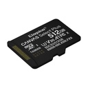 Tarjeta de Memoria Kingston CANVAS Select Plus 512GB microSD XC con Adaptador/ Clase 10/ 150MBs