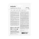 Tarjeta de Memoria Samsung Pro Endurance 256GB microSD XC con Adaptador/ Clase 10/ 100MBs