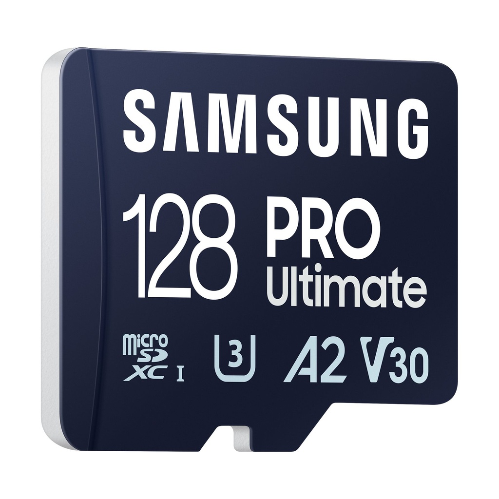 Tarjeta de Memoria Samsung Pro Ultimate 128GB microSD XC con Adaptador/ Clase 10/ 200MBs