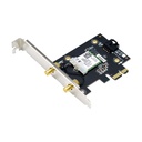 Tarjeta de Red Inalámbrica-PCI Express Asus PCE-AX1800/ 1800Mbps/ 2.4/5GHz