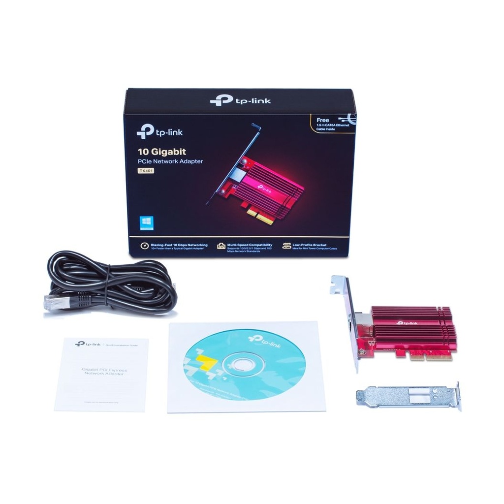 Tarjeta de Red RJ45-PCI Express TP-Link TX401/ 10Gbps