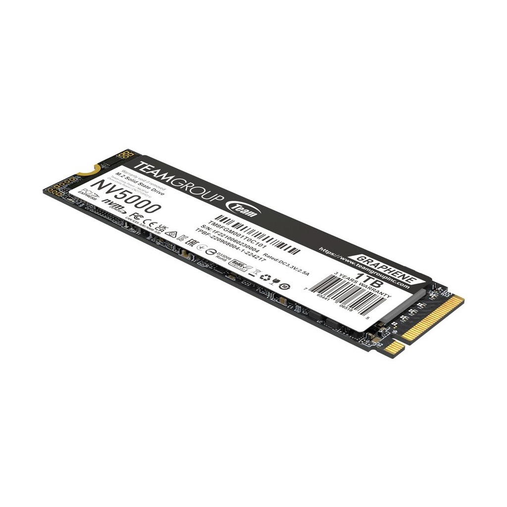 Team Group NV5000, 1 TB, M.2, 4500 MB/s