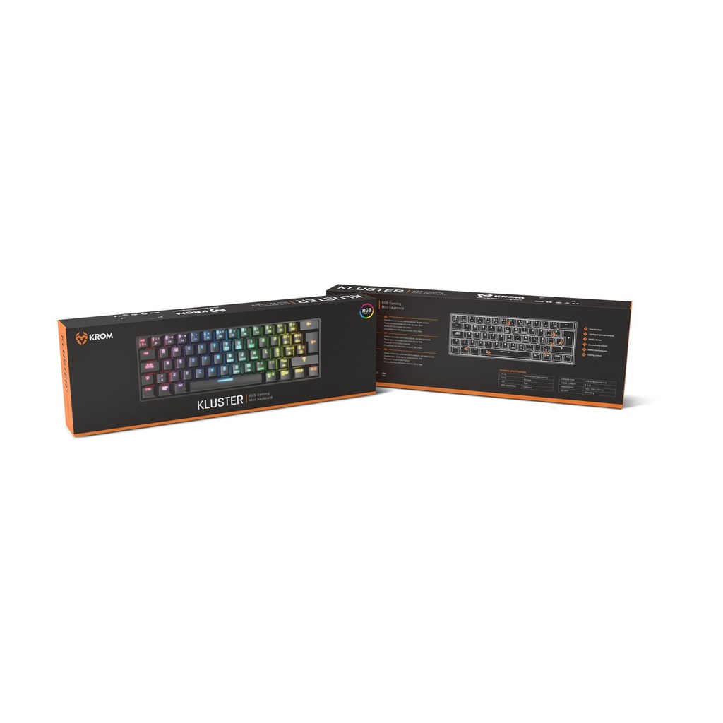 Krom Kluster Wireless Mechanical Gaming Keyboard