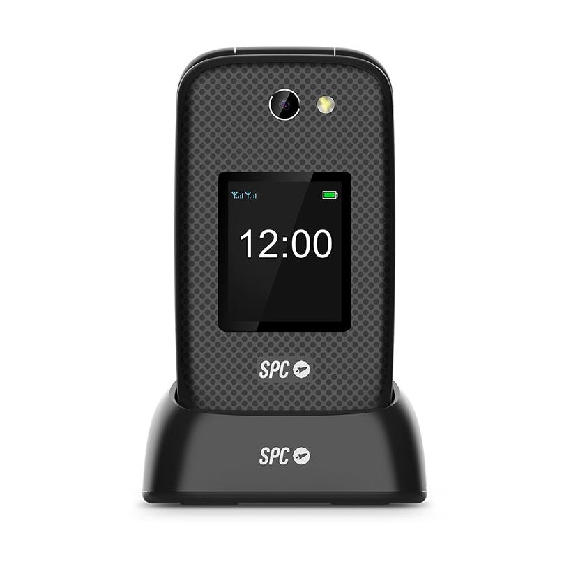 Teléfono Móvil SPC Harmony 2 4G para Personas Mayores/ Negro